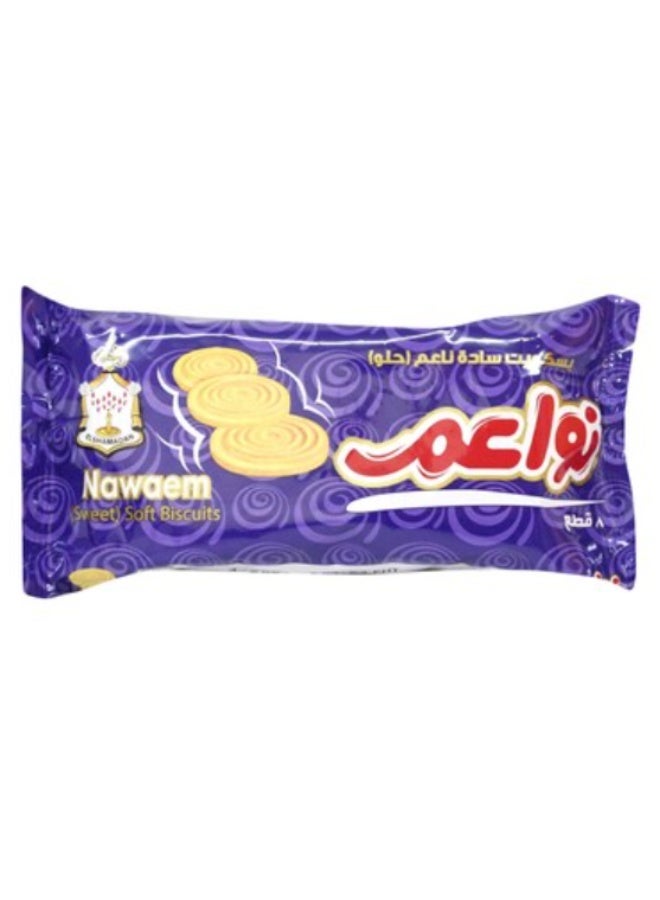 نواعم بسكويت نواعم سادة – 84 جرام – 12 قطعة - Image 4